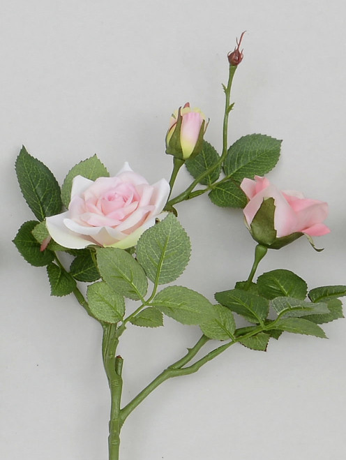 64cm Jade Royal Rose x3 Pink