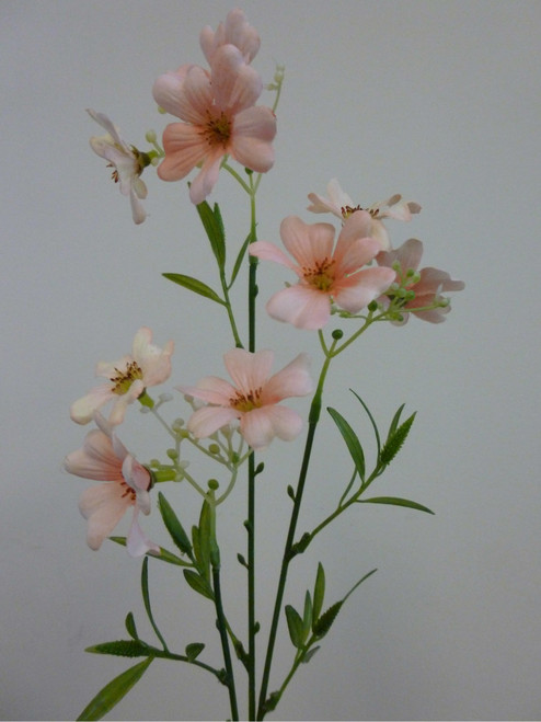 58cm Linum Spray Pink