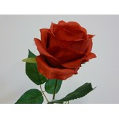 42cm Rose Spray Red