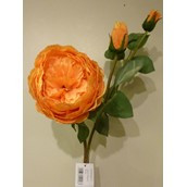 65cm Peony Rose Yellow