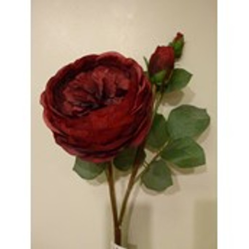S65cm Peony Rose Red