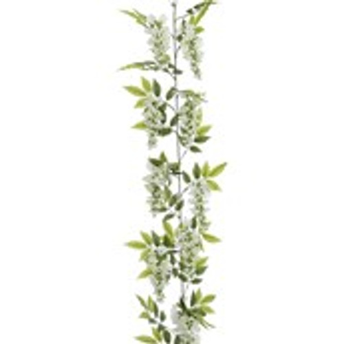 210cm Wisteria Garland Cream