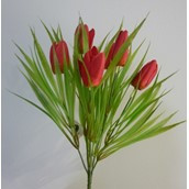 14" Tulip Bush Pink