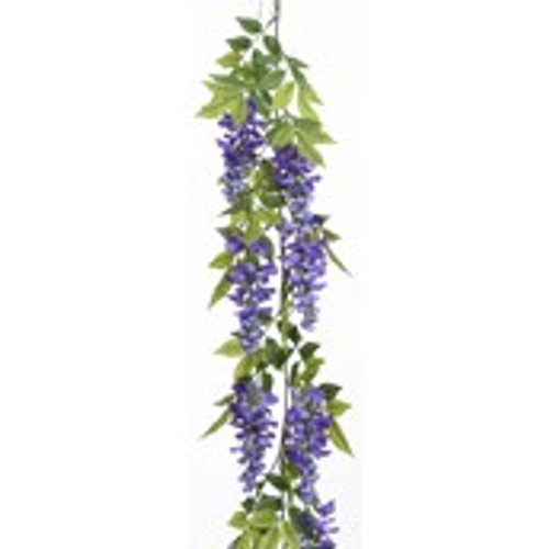 210cm Wisteria Garland Purple