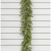 188cm Frosted Pine/Cone Garland