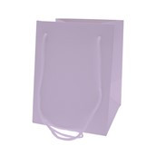 Hand Tie Bag 19 x 25cm- Pearlised Lavender