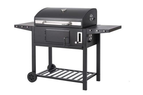 Large Charcoal BBQ 74X45 with folding tables