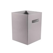 Metallic Silver Flower Box - (18 x 18 x 24.5cm) (x10)