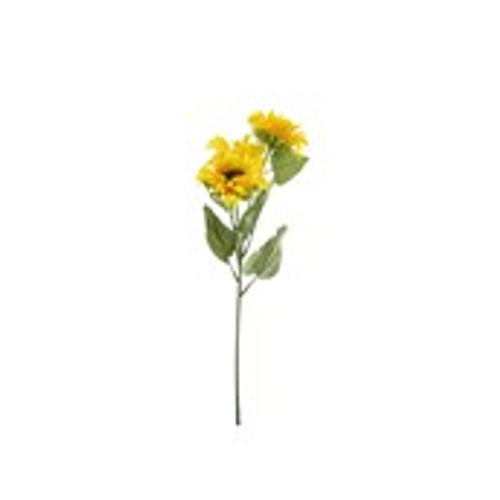 Essential Sunflower Spray x3 Heads - Yellow Essential Sunflower Spray x3 Heads - Yellow