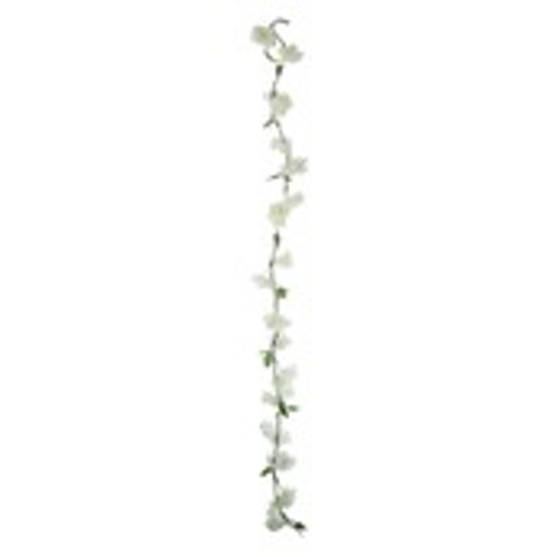 Essential Blossom Garland - White