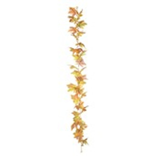 Essential Autumn Large Leaf Maple Garland - Orange/Yellow - 170cm