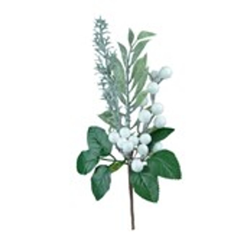 Pick White and Green H32cm