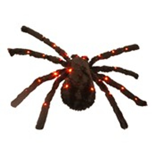 Hanging Giant Spider Light 2xAA Batteries not included