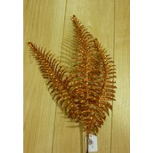 60cm Glitter Boston Fern Copper
