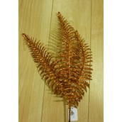 60cm Glitter Boston Fern Copper