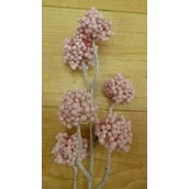50cm Berry Cluster Spray Pink