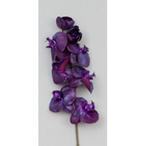 75cm Glitter Phalaenopsis Purple