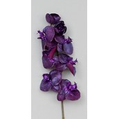 75cm Glitter Phalaenopsis Purple