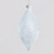 13cm Glass Glitter Drop 