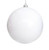 20cm Shiny Xmas Ball White
