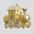11cm Train Decoration Champagne