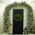 8ft Pre Lit Flocked Arch 1200L