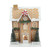 Light up gingerbread house with two trees (2xAAA Batteries not included) 15.5x12