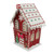 Light up Christmas house red and white (2xAAA Batteries not included) 15x10.5x21