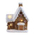 Snowy Gingerbread House with Teddy Bear (3xAAA Batteries not included) 30.5x16.5