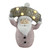 Santa with LED Welcome sign 27.5x16.5x37cm