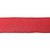 2.5" X 10Y Double Wired Glitter Touched Red Cloth Ribbon Garland