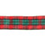 2.5" X 10Y Double Wired Red Green Plaid Ribbon Garland