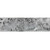 2.5" X 10Y Double Wired Silver Leaves Satin Ribbon Garland