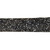 2.5" X 10Y Double Wired Black Ribbon White Gold Glitter