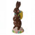 Resin Bunny Chocolate Brown with Basket