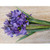 31cm Hyacinth Bush x3 Purple