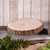 Wood Slice 33 to 37cm - D3.5cm