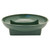 Large Square Round Dish Green Pk10 (20)