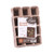 Square 4cm Fibre Pot Pk36
