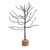 Felt Twiggy Tree Ornament with Wooden Base -H 40cm