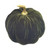 Pumpkin Green Velvet -Gold Glitter Stem 19x19x15cm