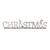 78cm Metal 'Christmas' Ornament - Silver