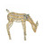 Reindeer Gold H65cm 50 Warm White LED