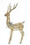 Reindeer Gold H120cm 60 Warm White LED