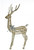 Reindeer Gold H120cm 60 Warm White LED