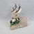 Deer Lying down with Acorns 22x10x26cm 