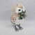 Owl with Acorn and berries 20x15x26cm