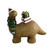 Dinosaur with presents warm white LED 34X14X29cm