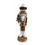 Polyresin Nutcracker holding a tree 7x6.5x22.5cm