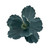 Magnolia in Velvet with Glitter edge Teal D23cm
